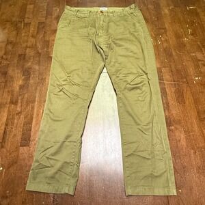 Barbour Utility Chino Pants Mens W38 L32 Olive Green Regular Fit MTR0465GN34